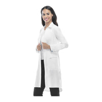 Cherokee Scrubs Infinity 40" Lab Coat 1401A White XXS 
