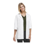 Cherokee Scrubs Professional Whites 30" 3-4 Sleeve Lab Coat 1470 White XS 